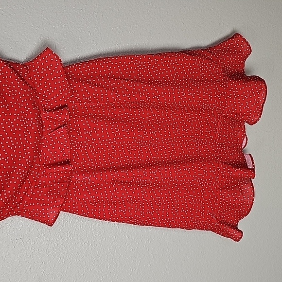 Superdown from Revolve Mercy Red Polka Dot Dress - Picture 8 of 10